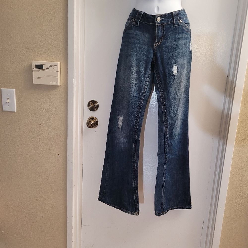 Paris blues vintage Y2k flare  jeans
